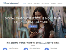 Tablet Screenshot of k-expert.com